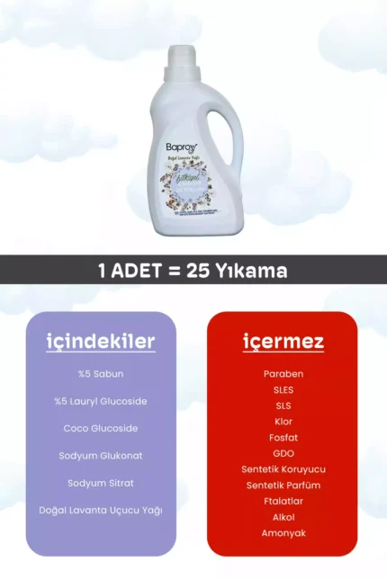 Baproy Bitkisel Çamaşır Deterjanı - Görsel 4