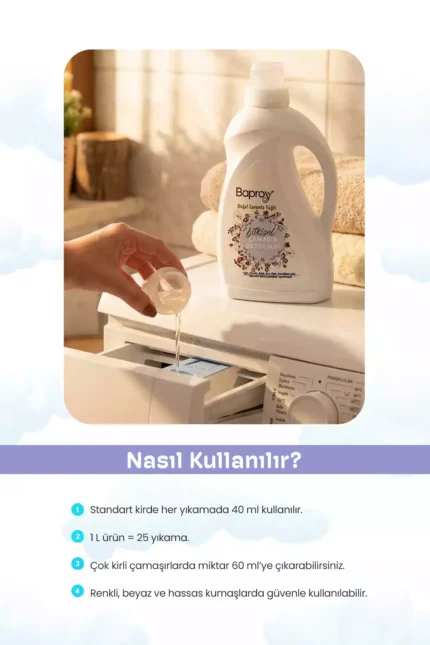 Baproy Bitkisel Çamaşır Deterjanı - Görsel 7