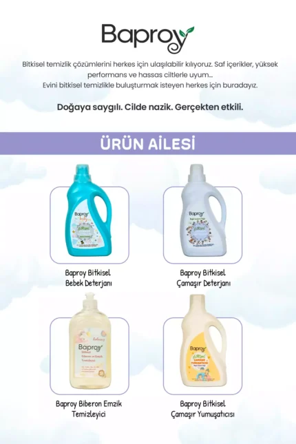 Baproy Bitkisel Çamaşır Deterjanı - Görsel 8