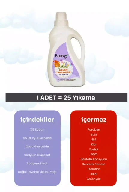 Baproy Bitkisel Bebek Yumuşatıcısı - Görsel 4