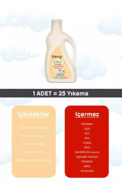 Baproy Bitkisel Çamaşır Yumuşatıcısı - Görsel 4