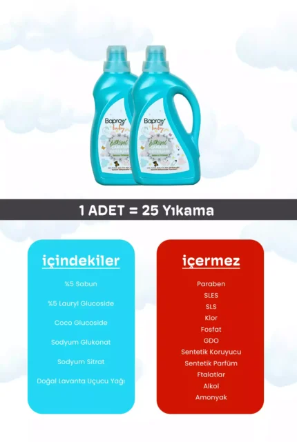 Baproy Bitkisel Bebek Deterjanı - Görsel 4