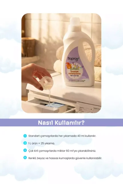 Baproy Bitkisel Bebek Yumuşatıcısı - Görsel 6