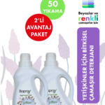 Baproy Bitkisel Çamaşır Deterjanı 2 Litre Doğal Lavanta Kokulu