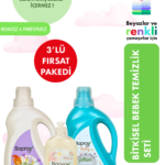Baproy %100 Doğal Bebekler Için Bitkisel Temizlik Seti