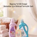 Baproy %100 Doğal Bebekler Için Bitkisel Temizlik Seti