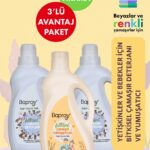 Baproy Bitkisel Çamaşır Deterjanı 2 lt + Bitkisel Çamaşır Yumuşatıcısı Doğal Lavanta Yağlı 1 lt
