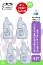 Baproy Bitkisel Çamaşır Detarjanı Doğal Lavanta Kokulu 4 Litre %30 Güçlendirilmiş Formül (100 YIKAMA)