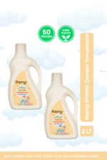 Baproy Doğal Lavanta Yağlı Bitkisel Çamaşır Yumuşatıcısı 2’li Set - Toplam 2 Litre
