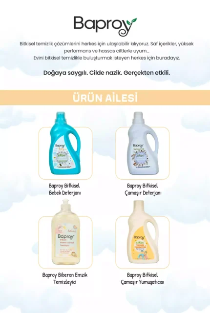 Baproy Doğal Lavanta Yağlı Bitkisel Çamaşır Yumuşatıcısı 2’li Set - Toplam 2 Litre - Görsel 7
