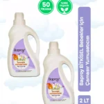 Baproy Baby Bebekler İçin Doğal Lavanta Yağlı Bitkisel Çamaşır Yumuşatıcısı 2’li Set - Toplam 2 Litre