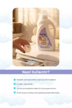 Baproy Baby Bebekler İçin Doğal Lavanta Yağlı Bitkisel Çamaşır Yumuşatıcısı 2’li Set - Toplam 2 Litre - Görsel 4